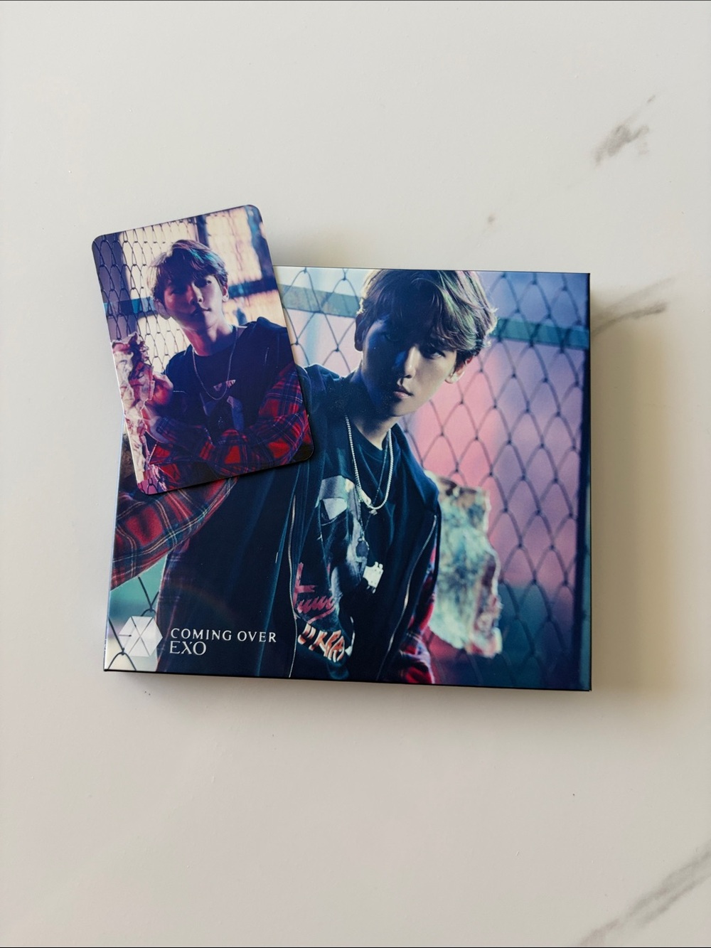 EXO Japanese limited edition album Coming Over Baekhyun ver